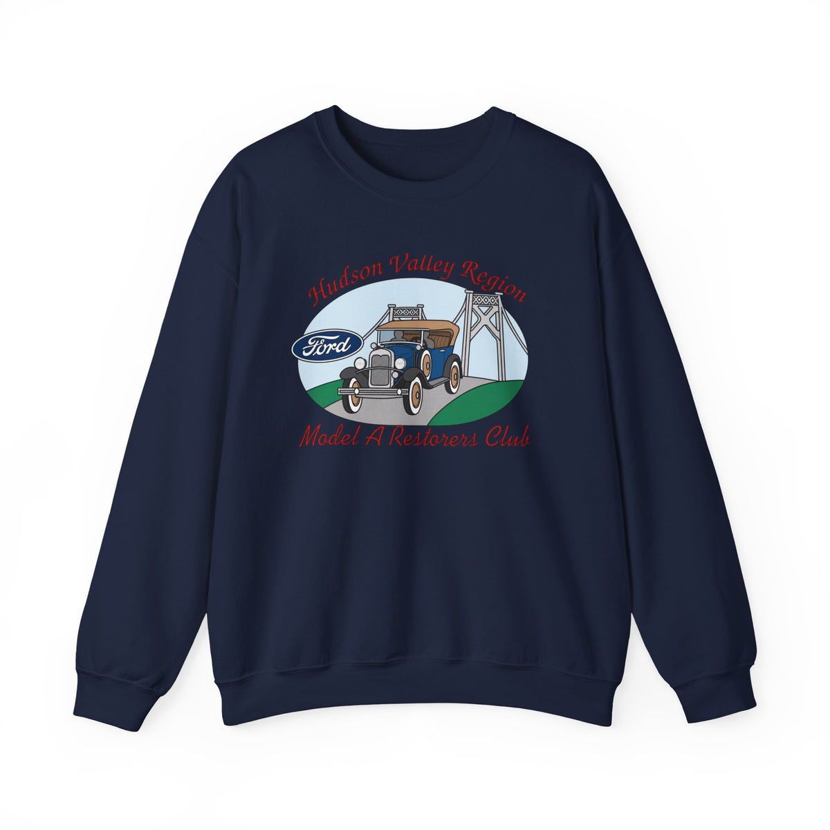 Hudson Valley Region Model A Restorers Club Unisex Heavy Blend™ Crewneck Sweatshirt
