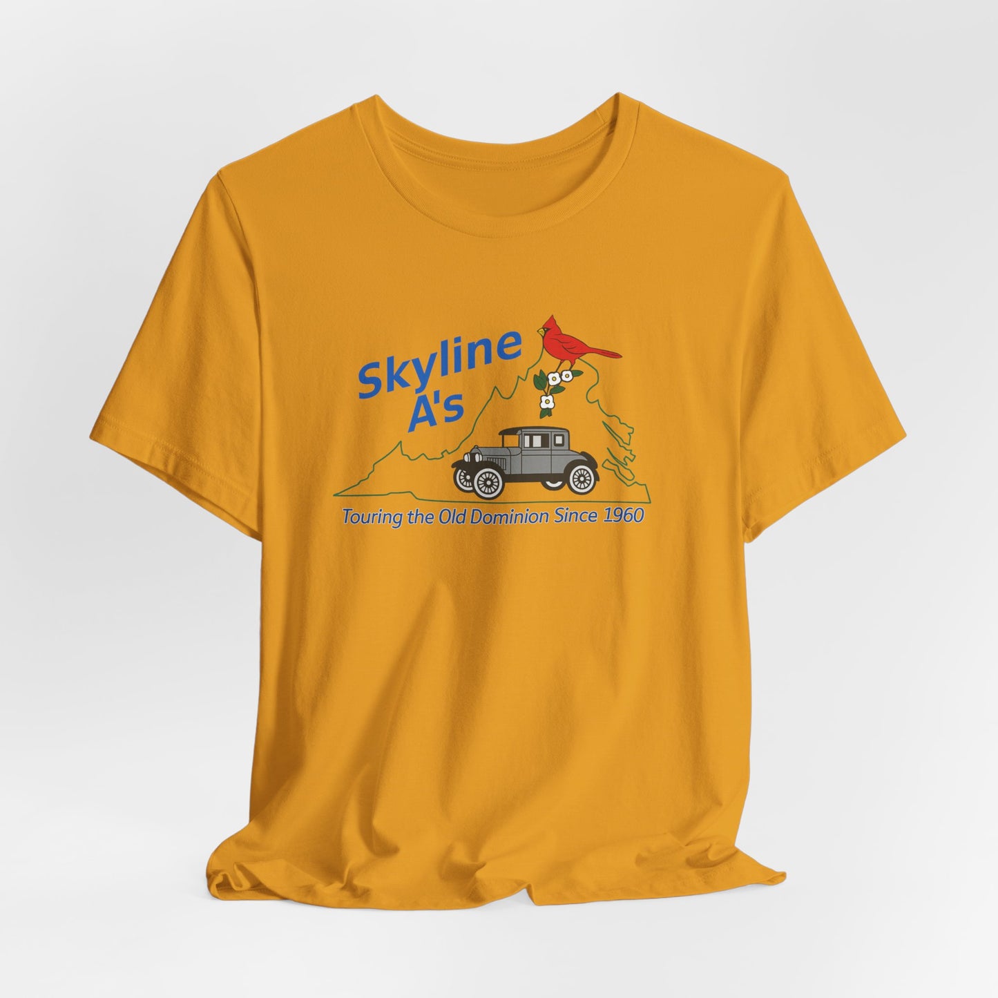 Skyline A's Virginia Roadtrip T-Shirt – "Touring the Old Dominion Since 1960"