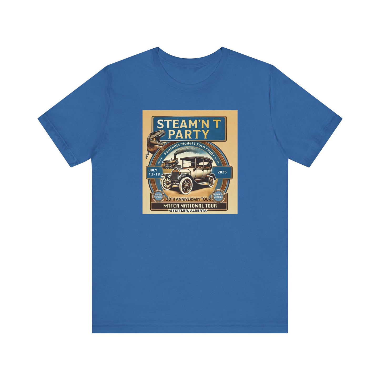 Foothills Model T Ford Club STEAM'N T PARTY Unisex T-Shirt
