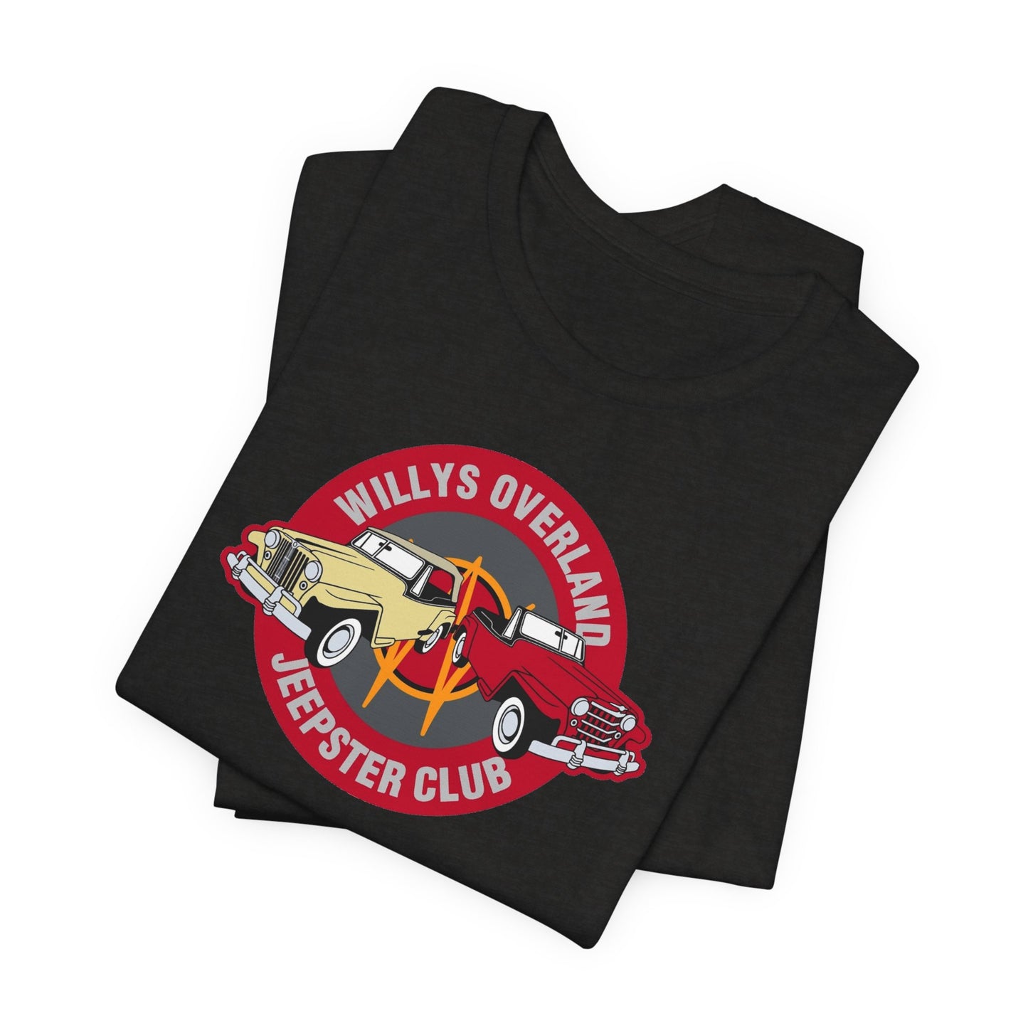 Willys Overland Jeepster Club T-Shirt - Unisex Jersey Short Sleeve Tee