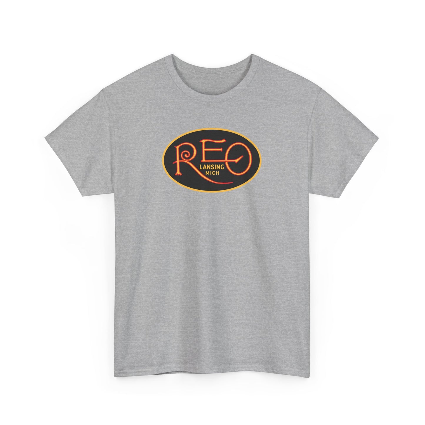 REO Logo T‑Shirt — Vintage Oval Graphic Tee