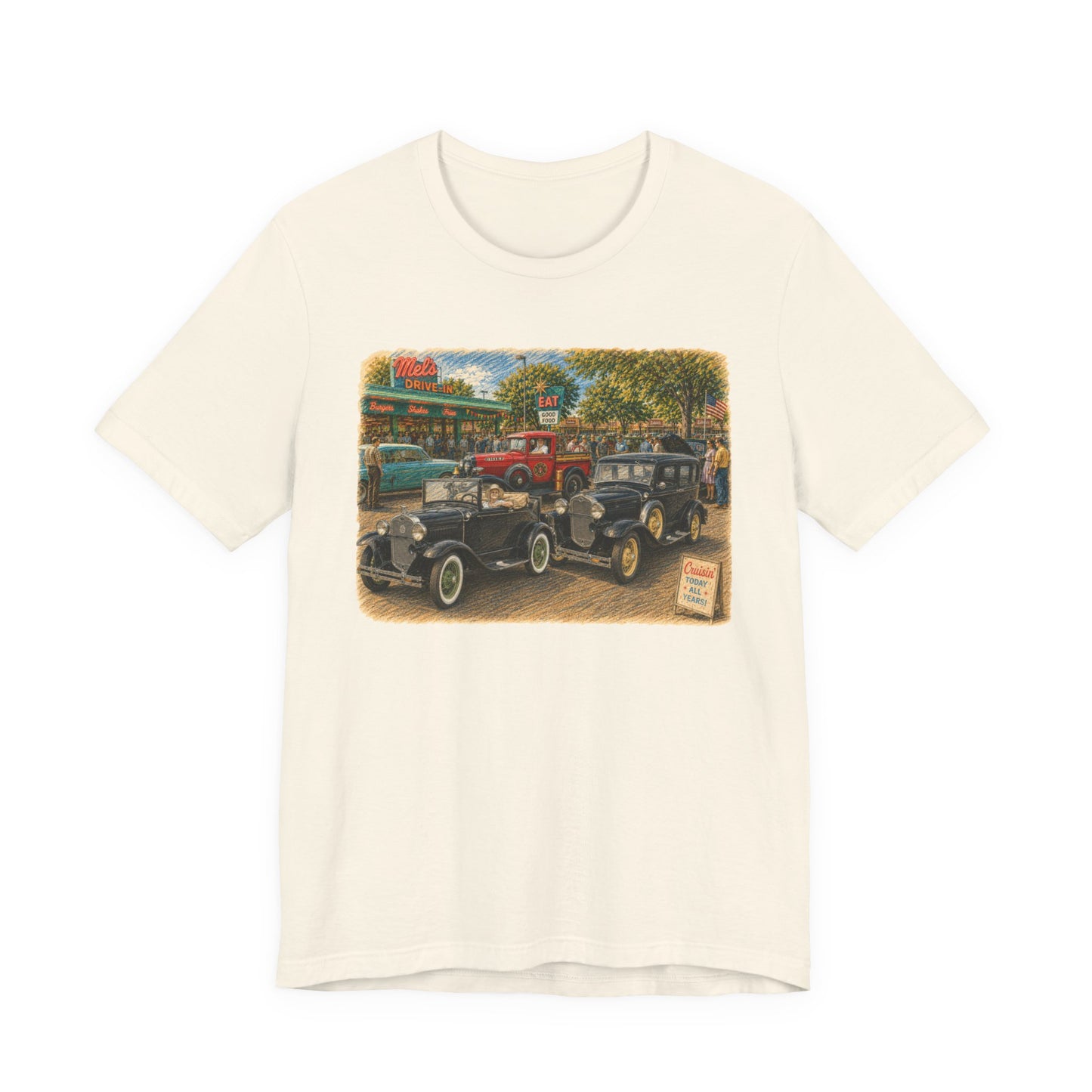 Mel's Drive-In (LTG) - Unisex Jersey Short Sleeve Tee