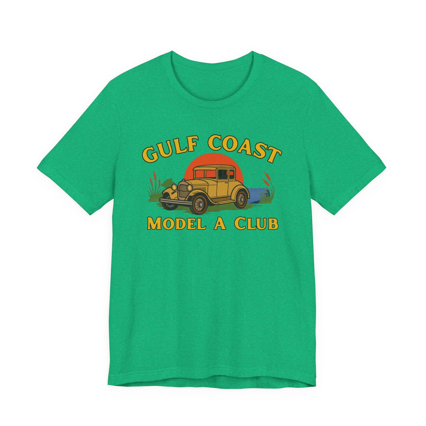 Gulf Coast Model A Club Tee — Vintage Car Graphic T-Shirt