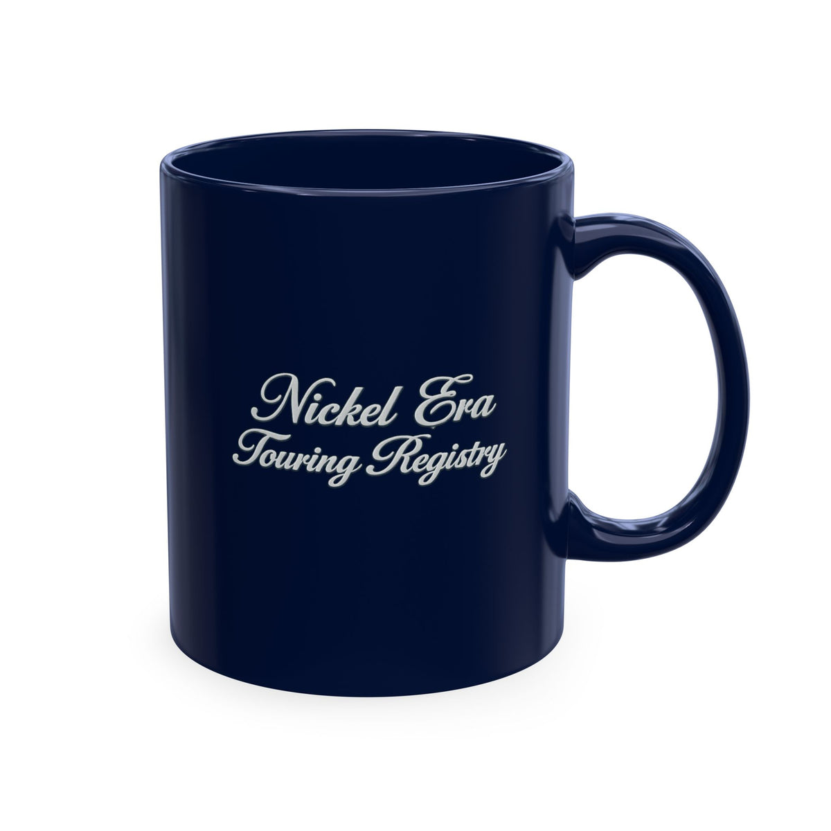 Nickel Era Touring Registry - Vintage Script Coffee Cup
