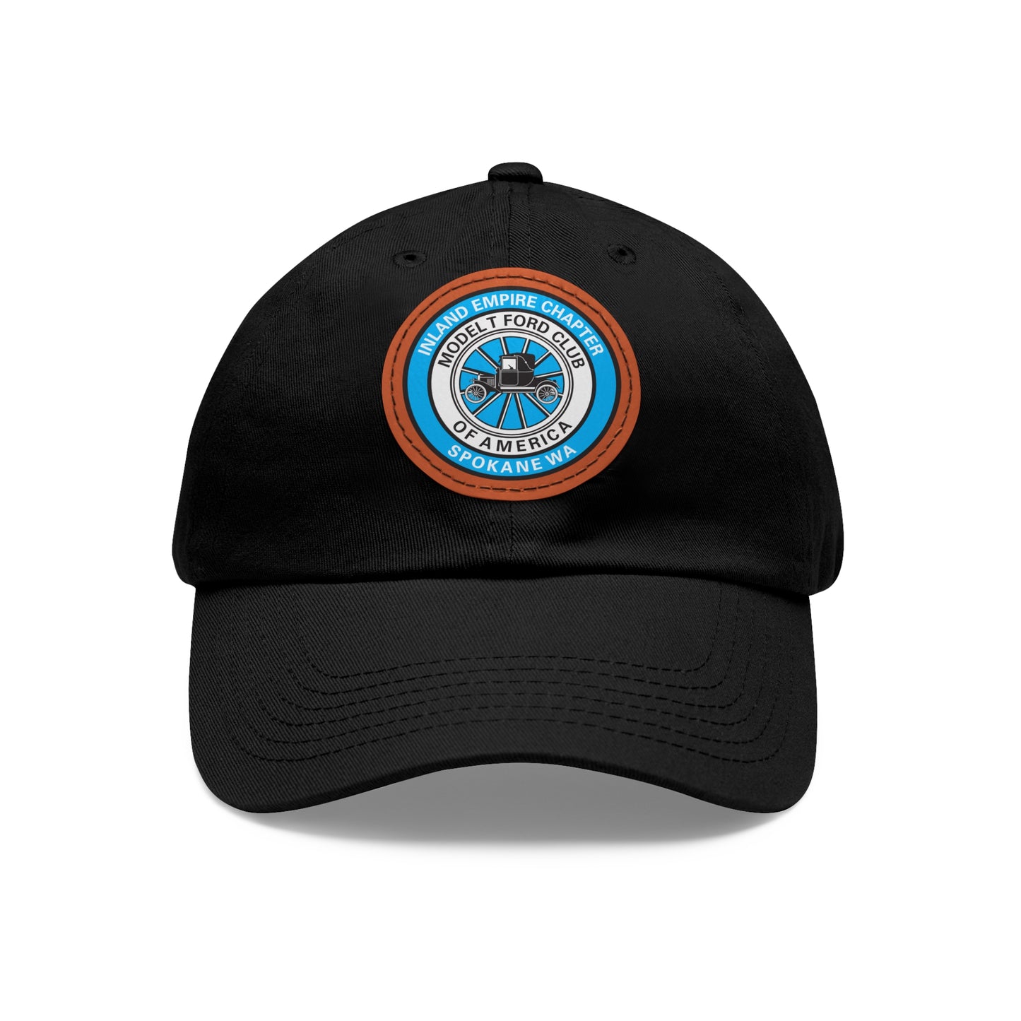 Inland Empire Chapter MTFCA Dad Hat with Leather Patch (Round)