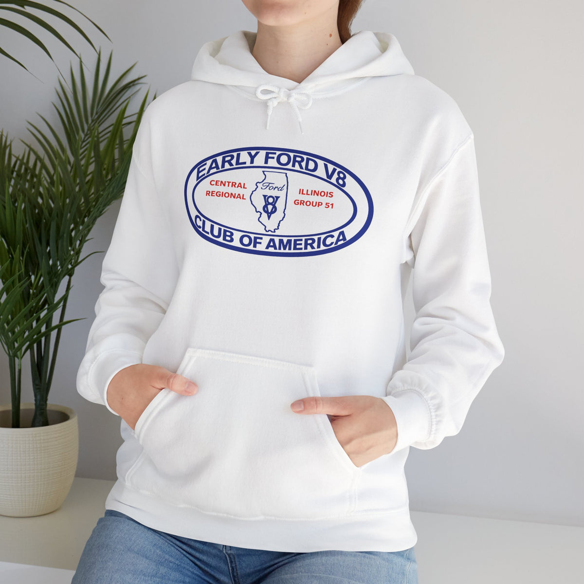 Central Illinois Early Ford V8 Hoodie