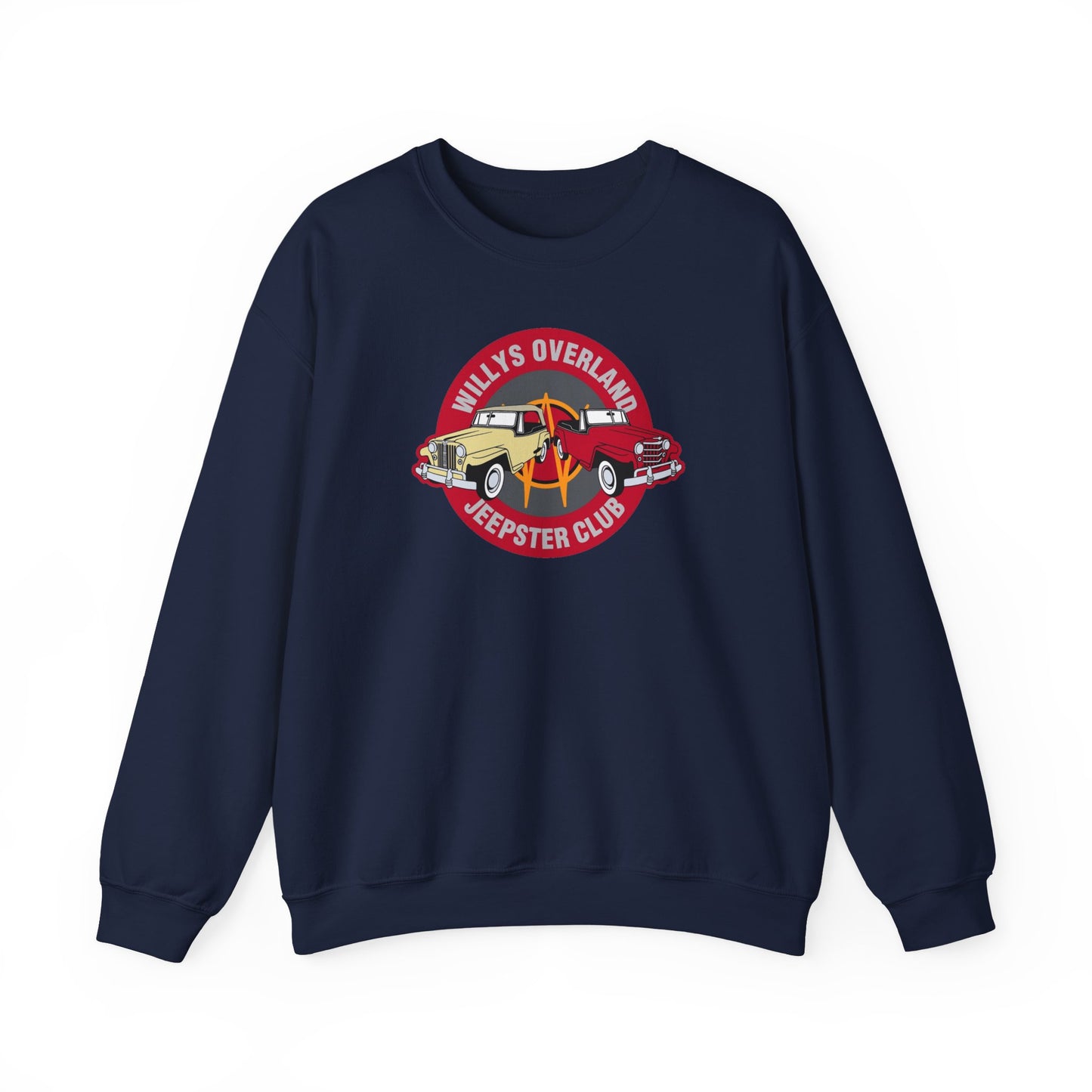 Willys Overland Jeepster Club Sweatshirt - Unisex Heavy Blend™ Crewneck Sweatshirt