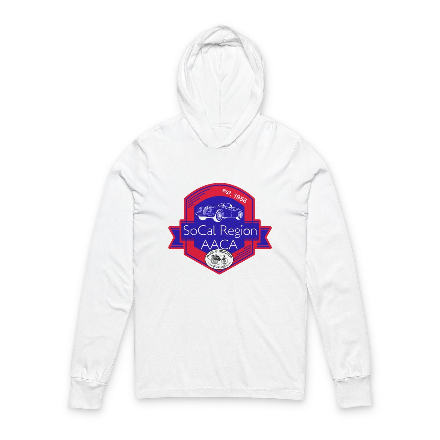Classic Car Enthusiast Unisex Hooded Long Sleeve Tee - SoCal Region AACA