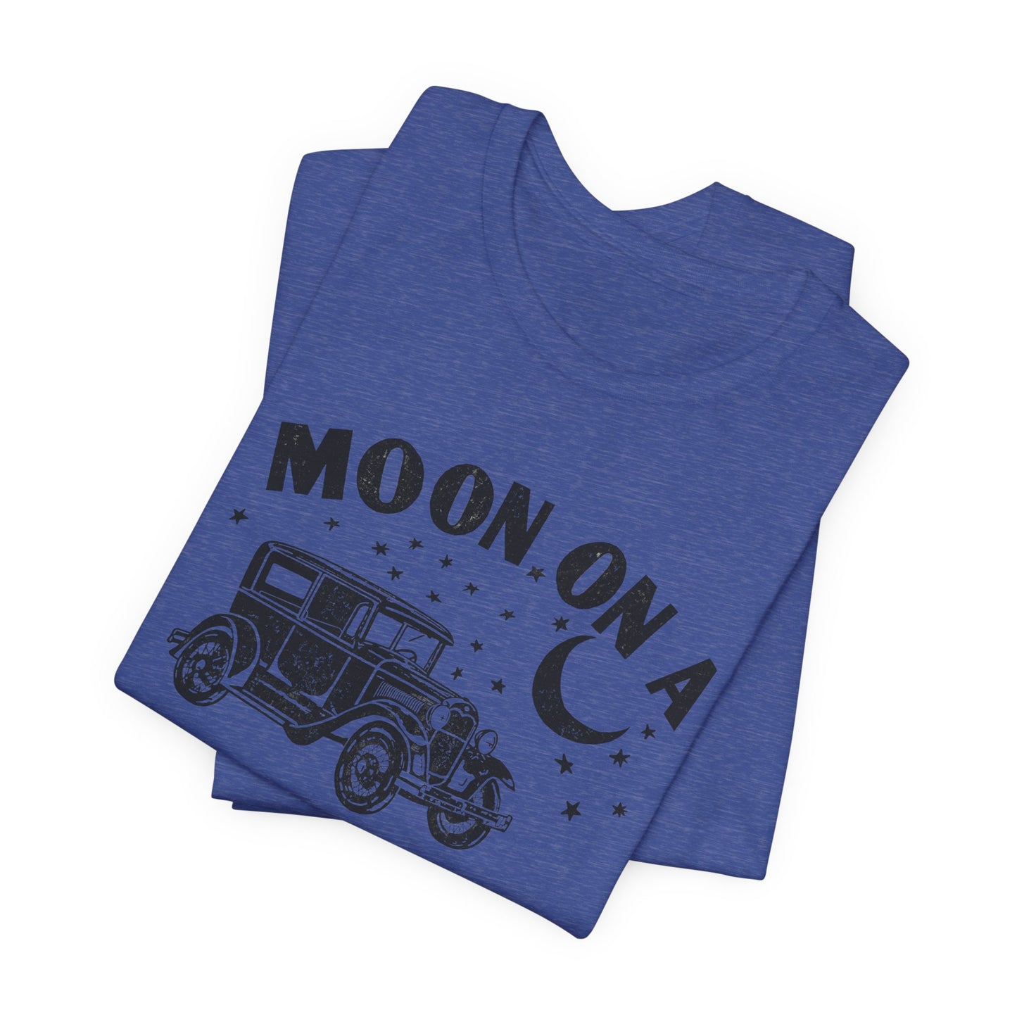 Moon On A Tee Graphic T-Shirt (Model A Club Everett WA)