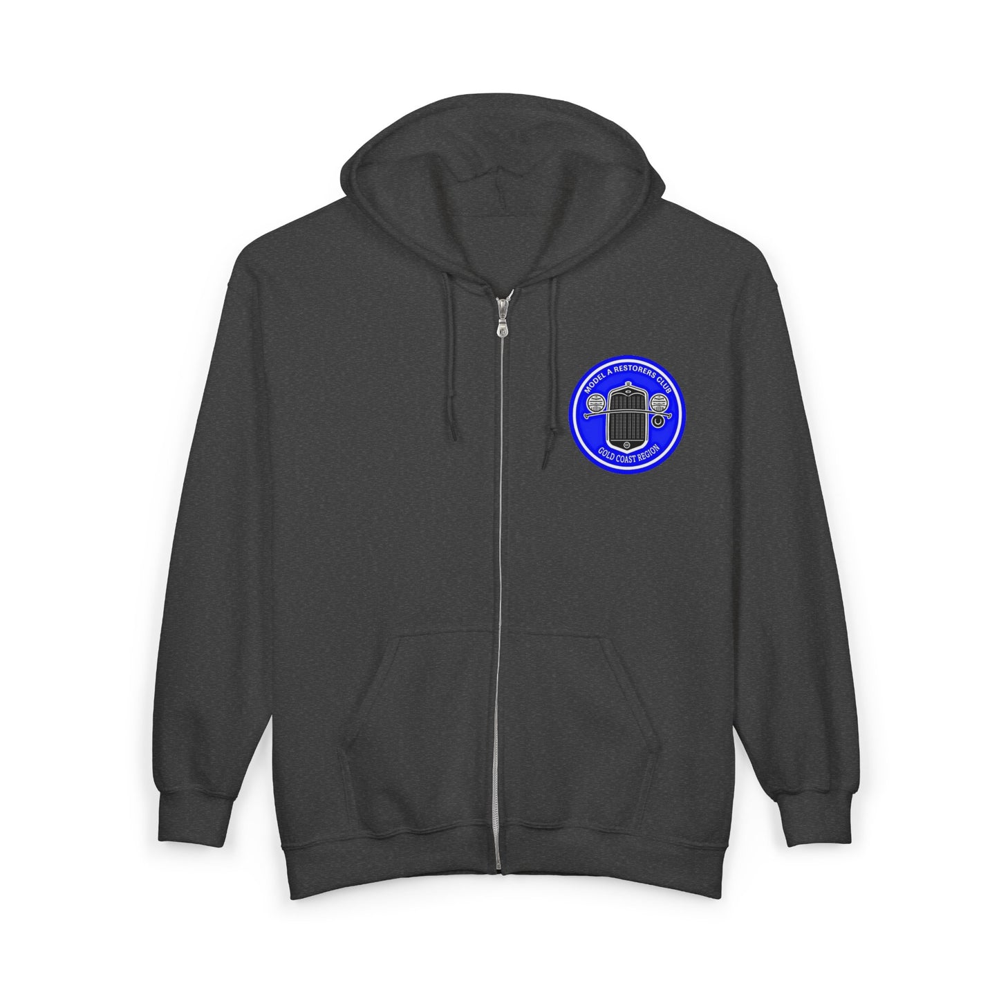 Gold Coast Region Model A Restorers Club Full-Zip Hoodie