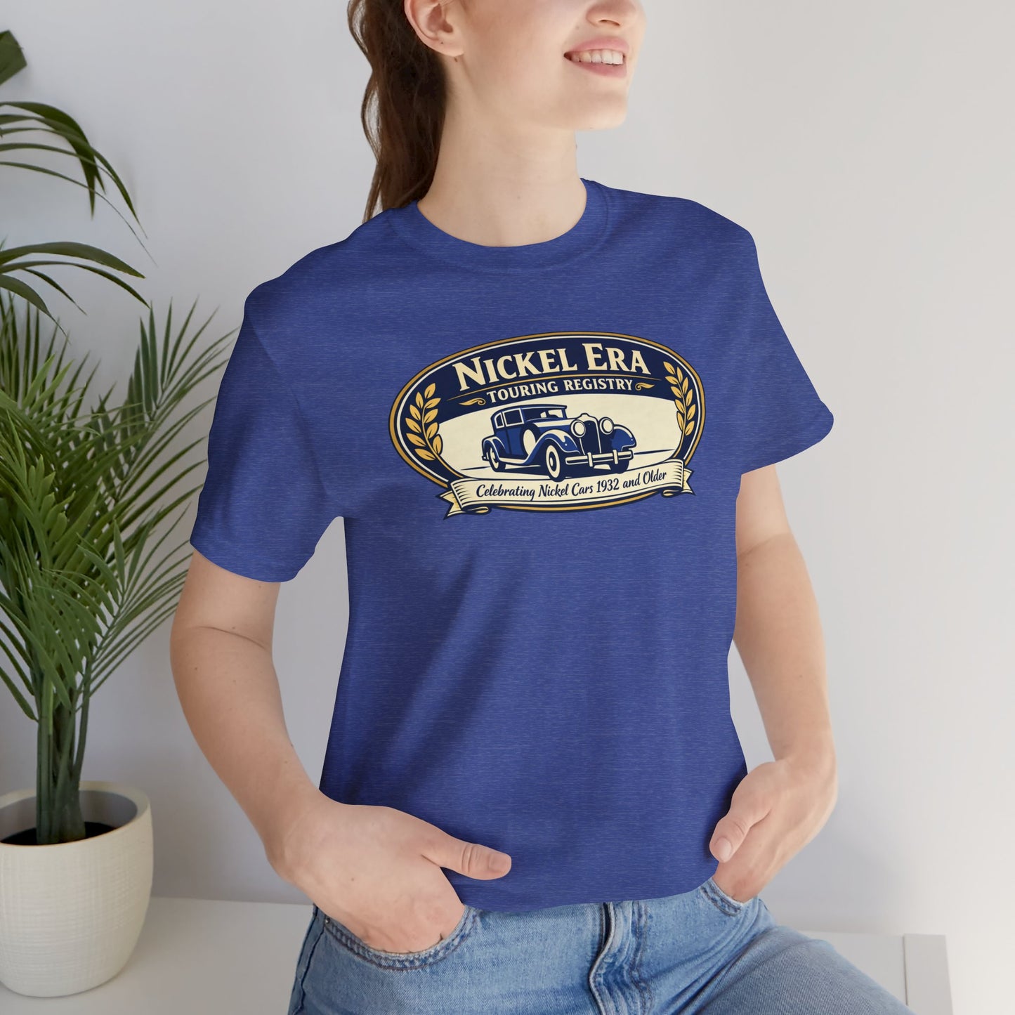 Nickel Era Touring Registry Tee — Vintage Classic Car T‑Shirt