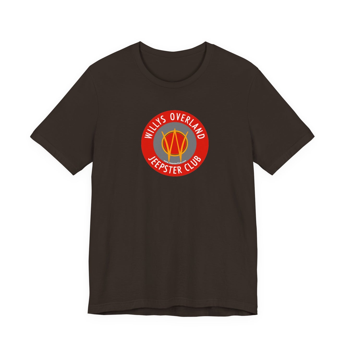 Willys Overland Jeepster Club Graphic Tee - Unisex Jersey Short Sleeve Tee