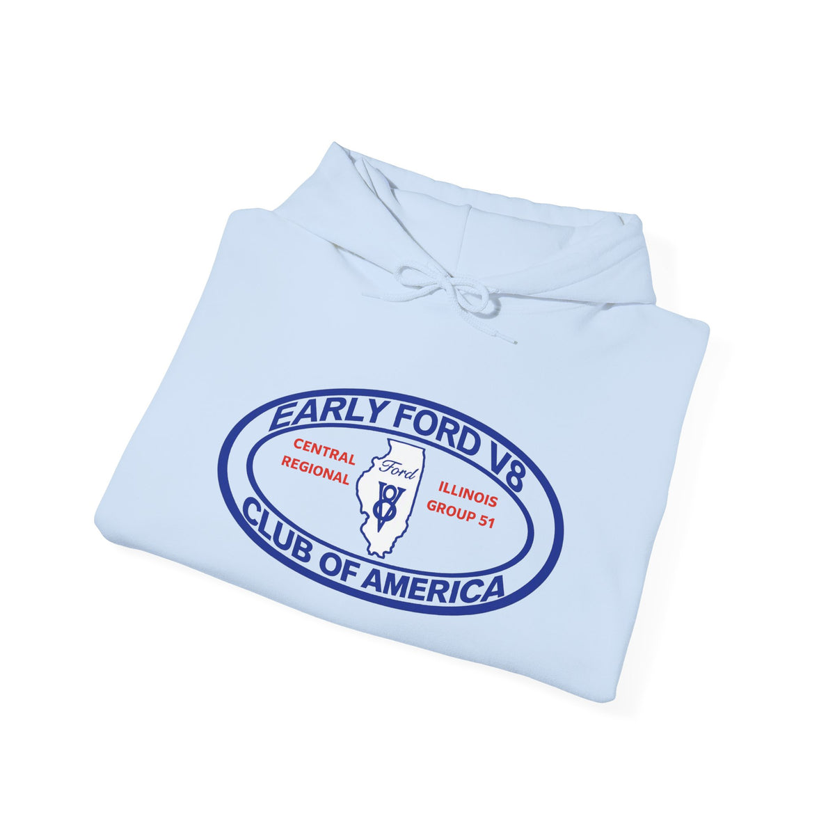 Central Illinois Early Ford V8 Hoodie