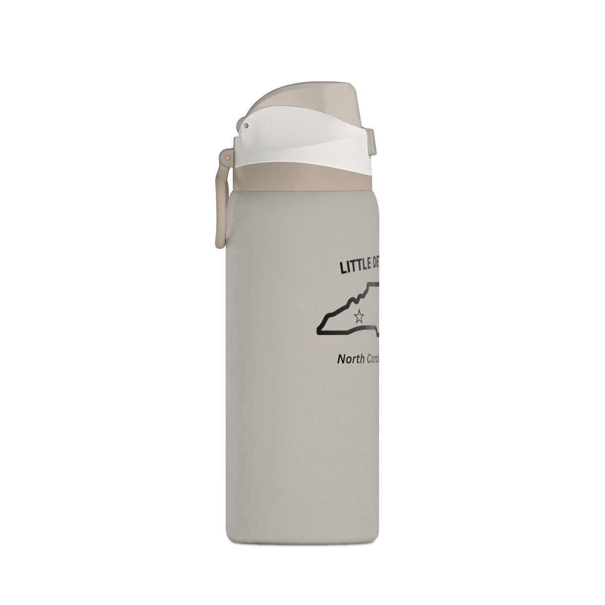 Little Detroit Region North Carolina 32oz Insulated Water Bottle