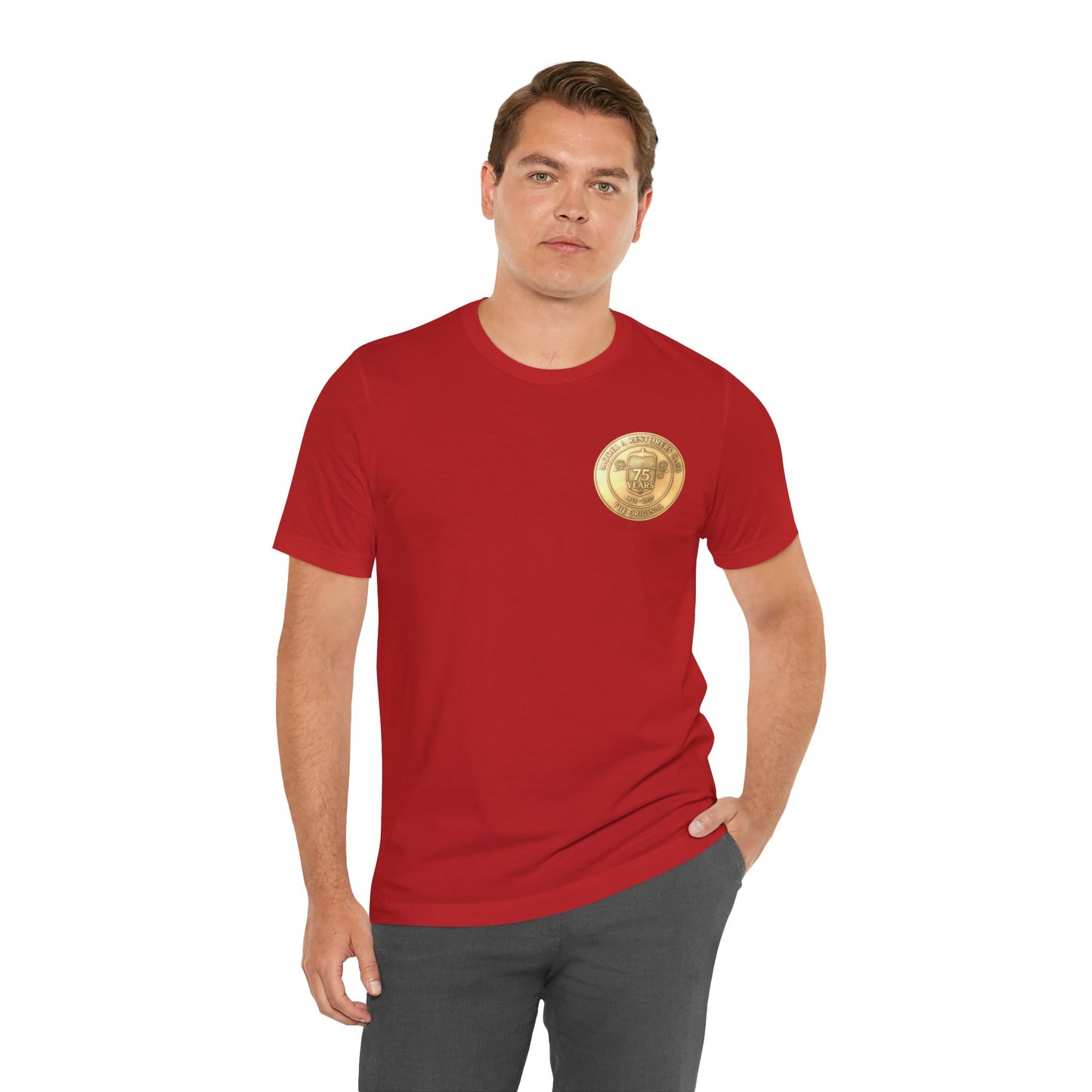 MARC 75th Anniversary Gold Chest Emblem T-Shirt