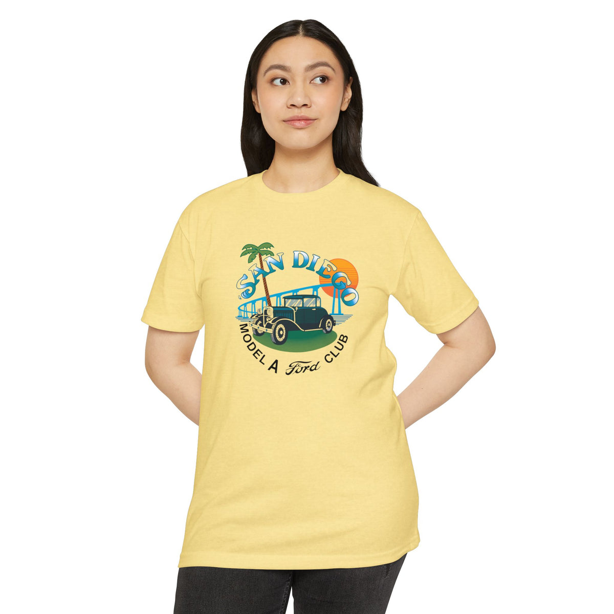 San Diego Model A Ford Club T-Shirt — XS to 5XL
