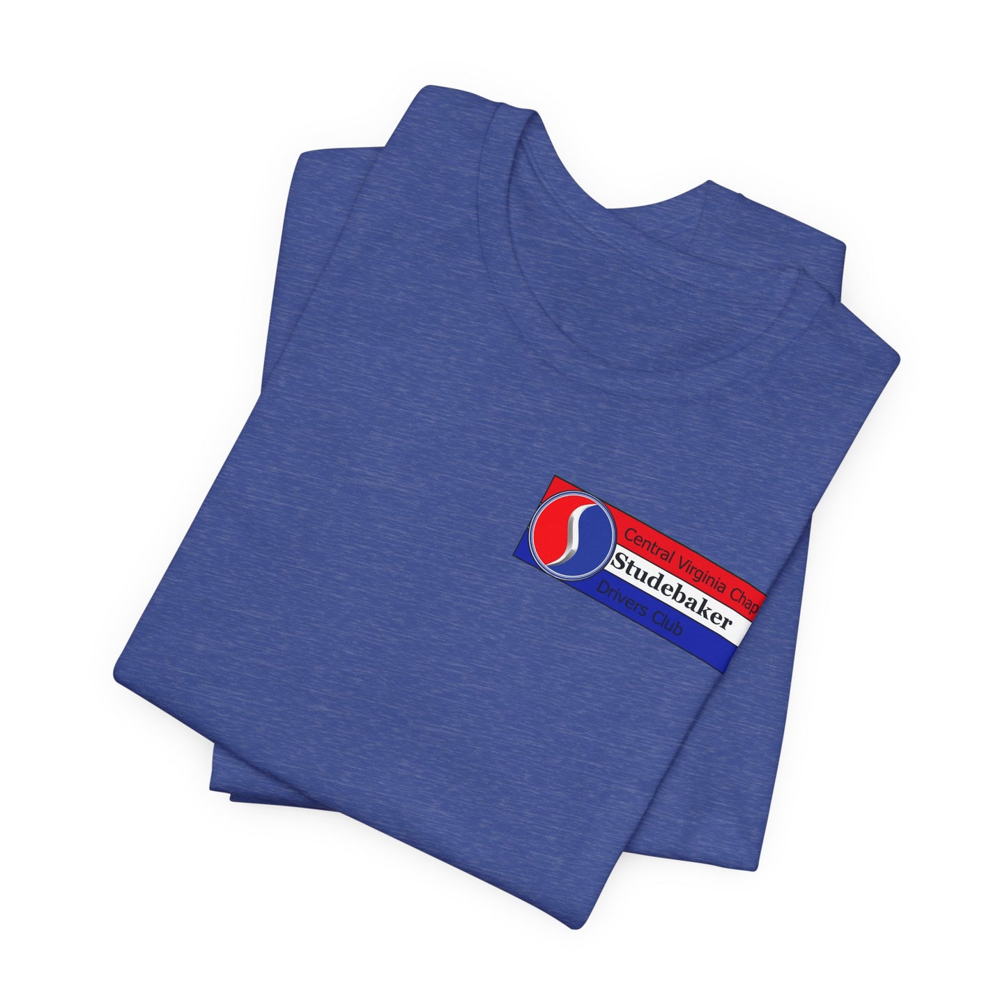 Central Virginia Chapter Studebaker Drivers Club - Unisex Jersey Short Sleeve Tee
