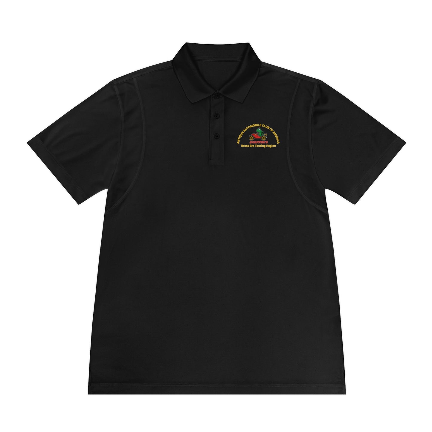 Snapper's Brass and Gas Touring Region Men's Polo Shirt with Small Embroidered Logo - Classic Golf & Casual Workwear