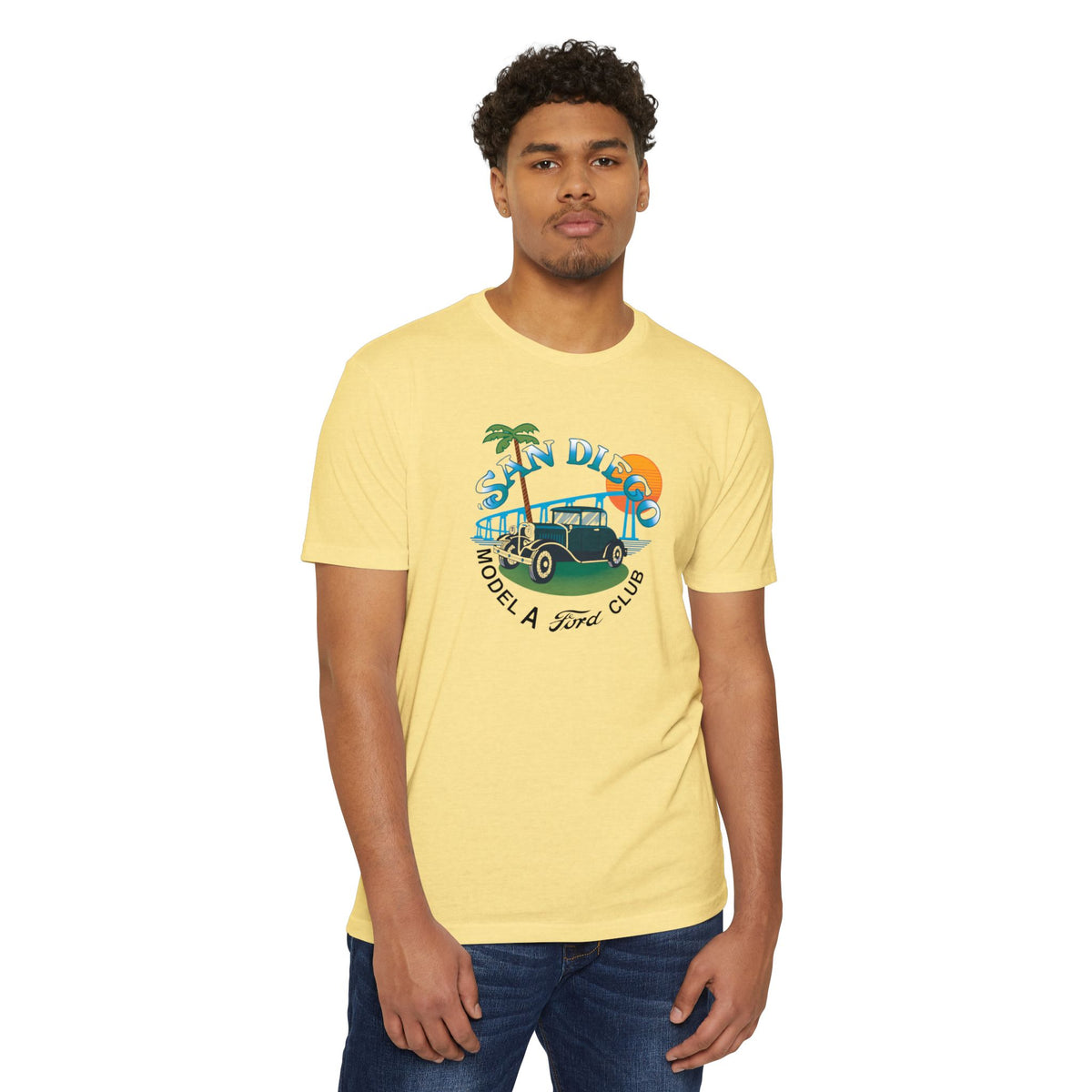 San Diego Model A Ford Club T-Shirt — XS to 5XL