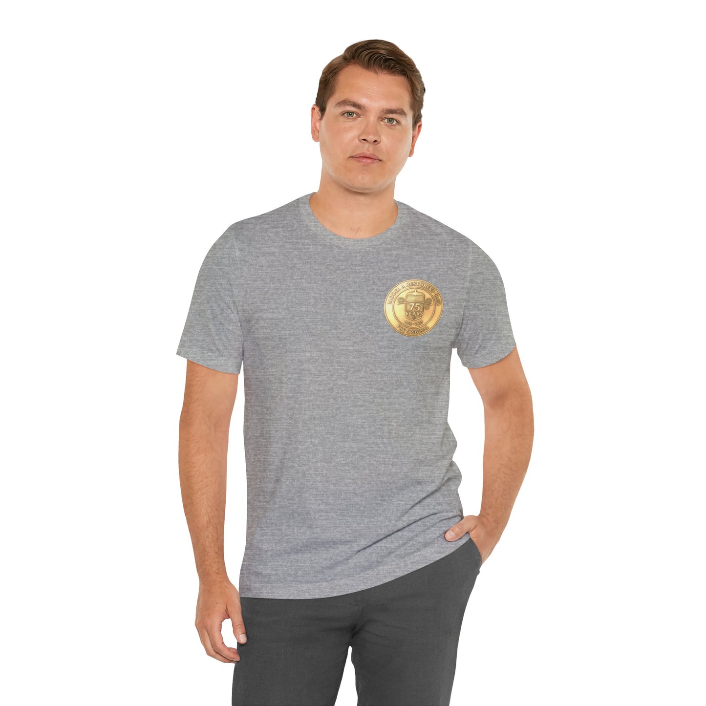 MARC 75th Anniversary Gold Chest Emblem T-Shirt