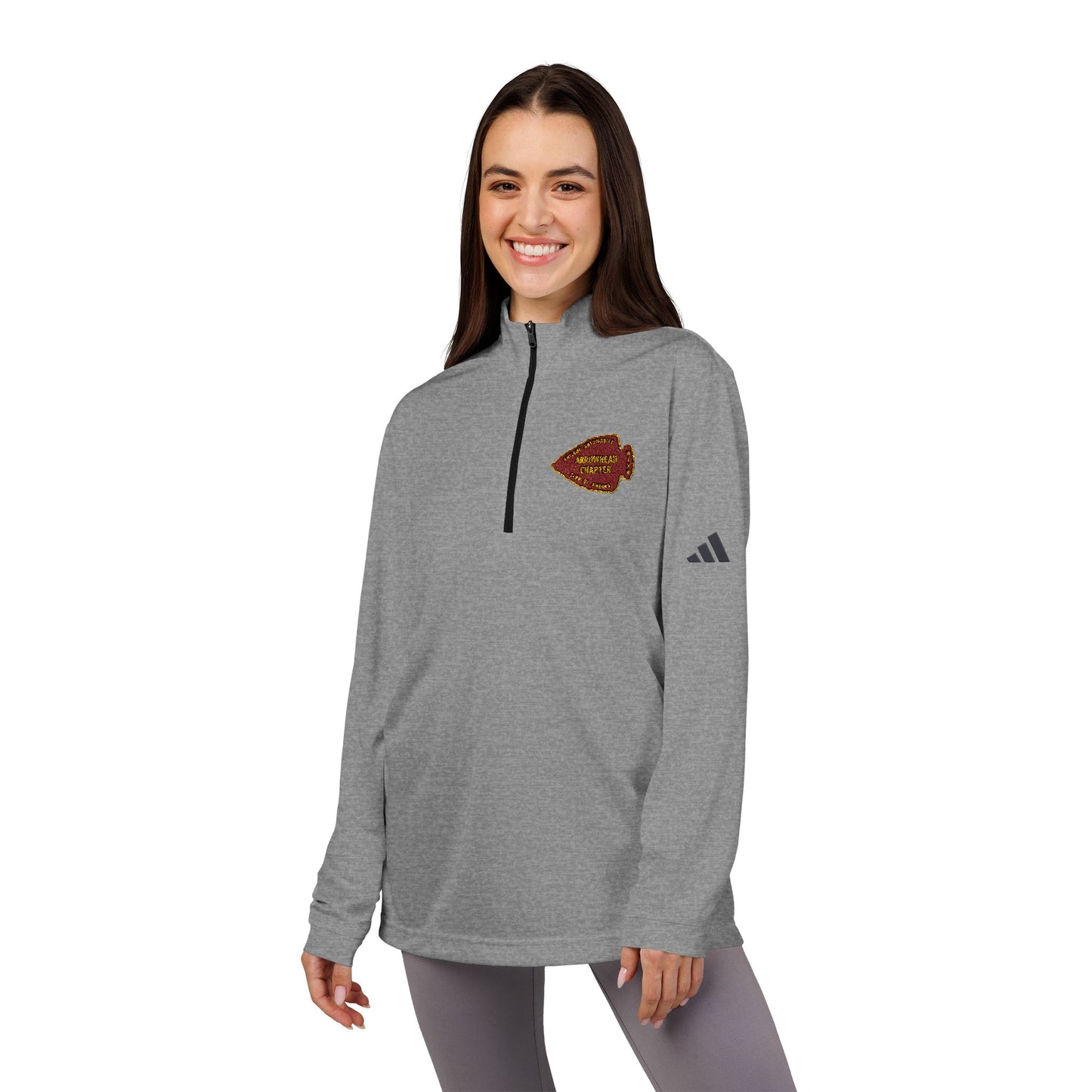 Arrowhead Chapter AACA adidas® Embroidered Quarter-Zip Pullover