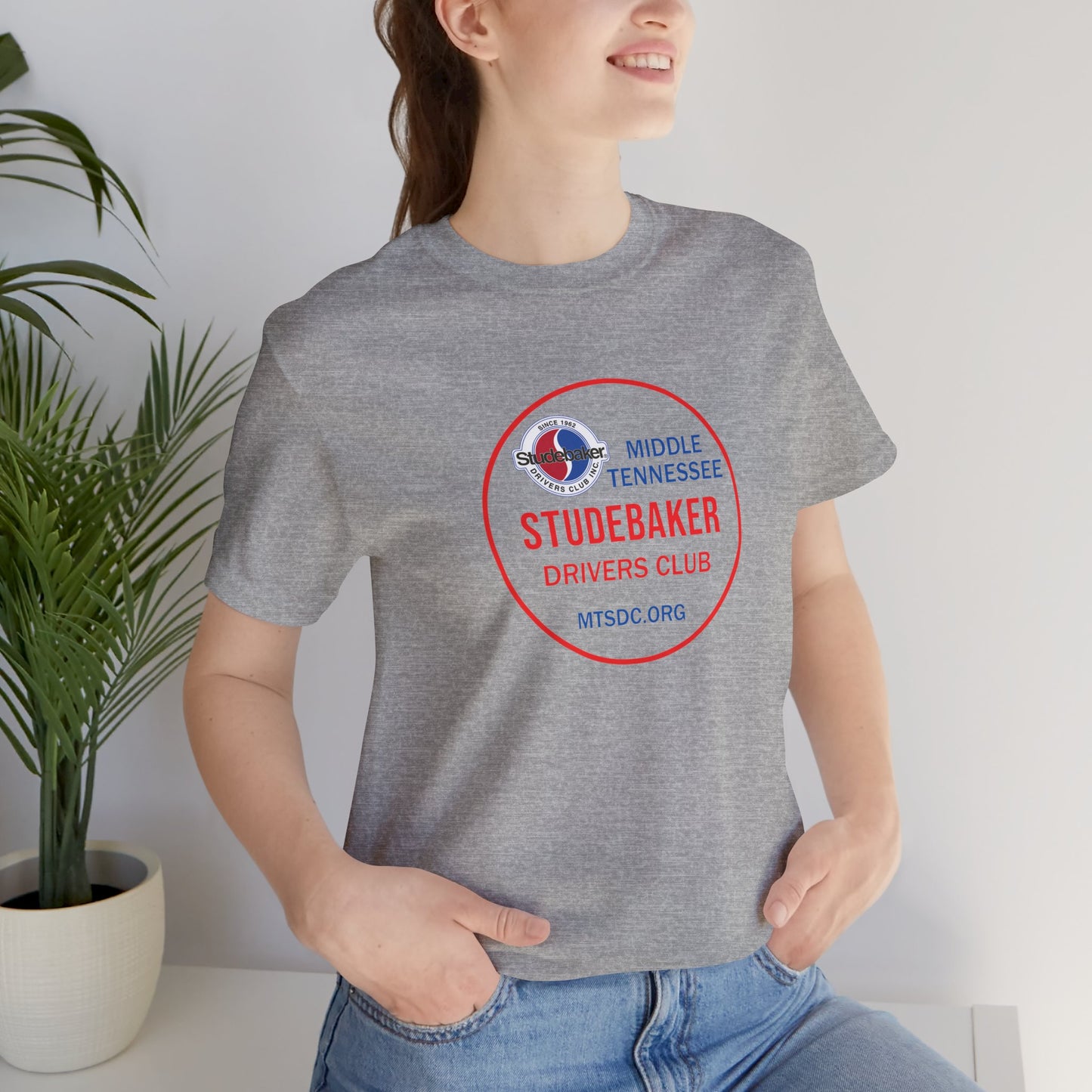 Middle Tennessee Studebaker Drivers Club Chapter Soft Tee — Unisex Jersey Short Sleeve Tee