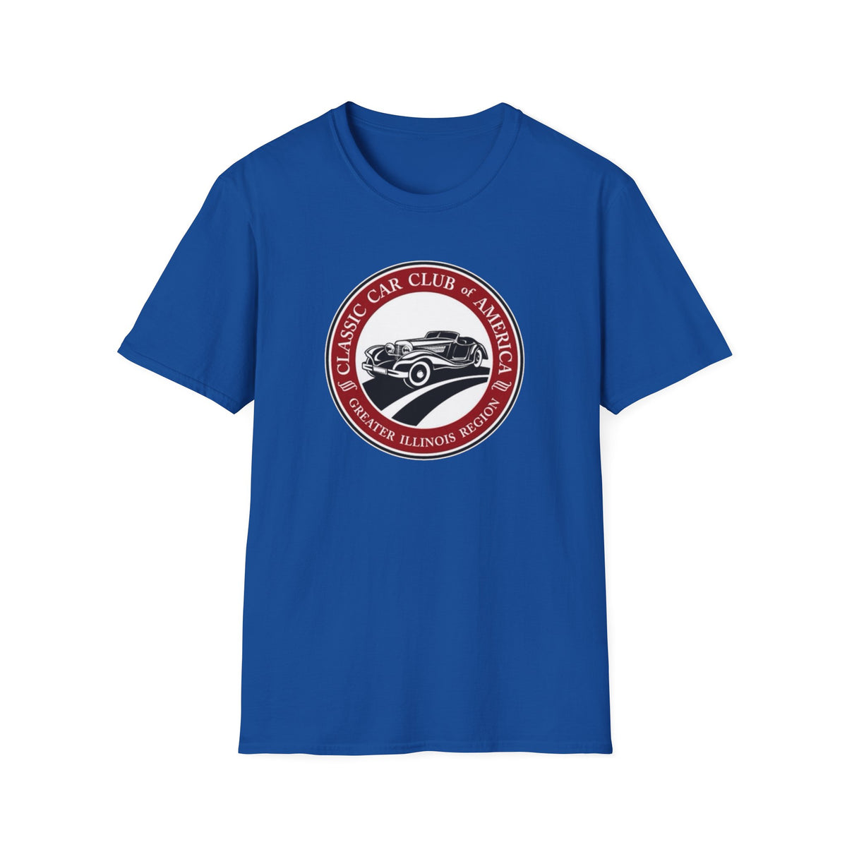 Classic Car Club of America Greater Illinois Region T-Shirt - Unisex Softstyle T-Shirt