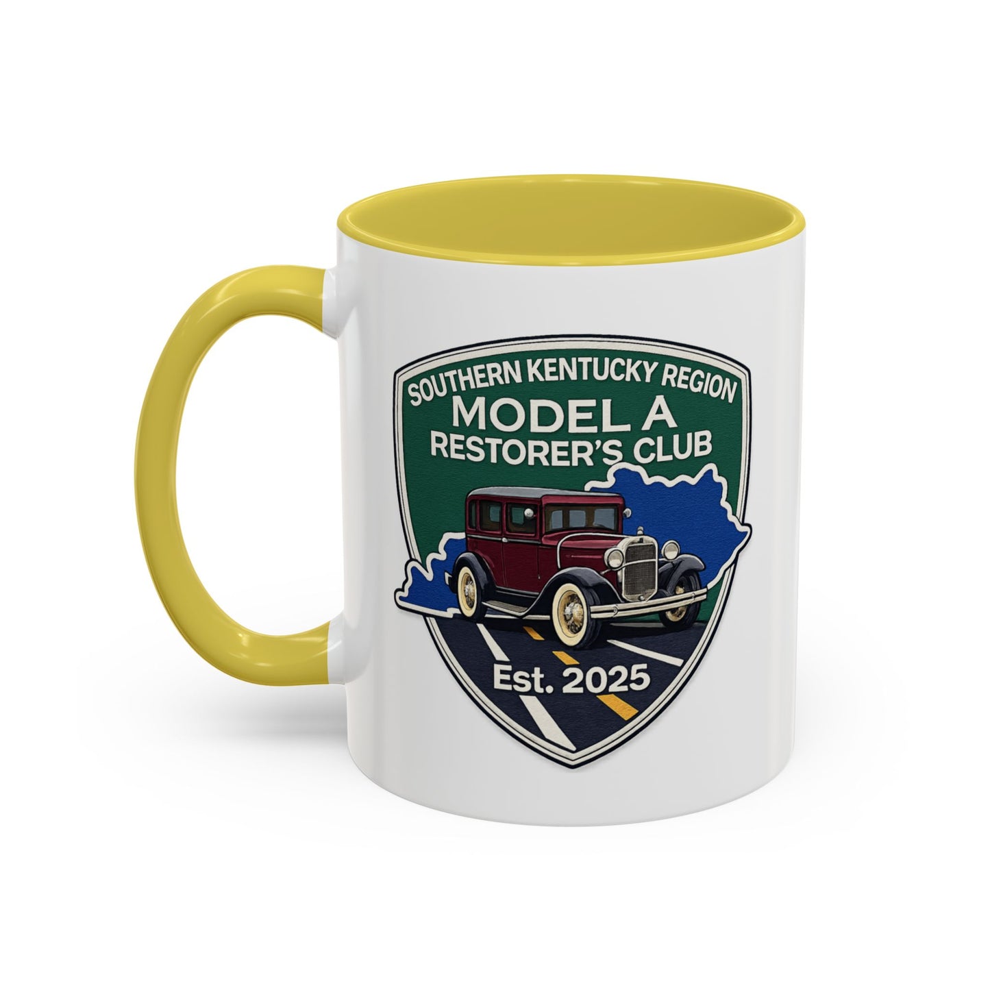 Southern Kentucky Region Model A Restorer's Club Club Mug — Southern Kentucky Region Est. 2025 (11oz/15oz)