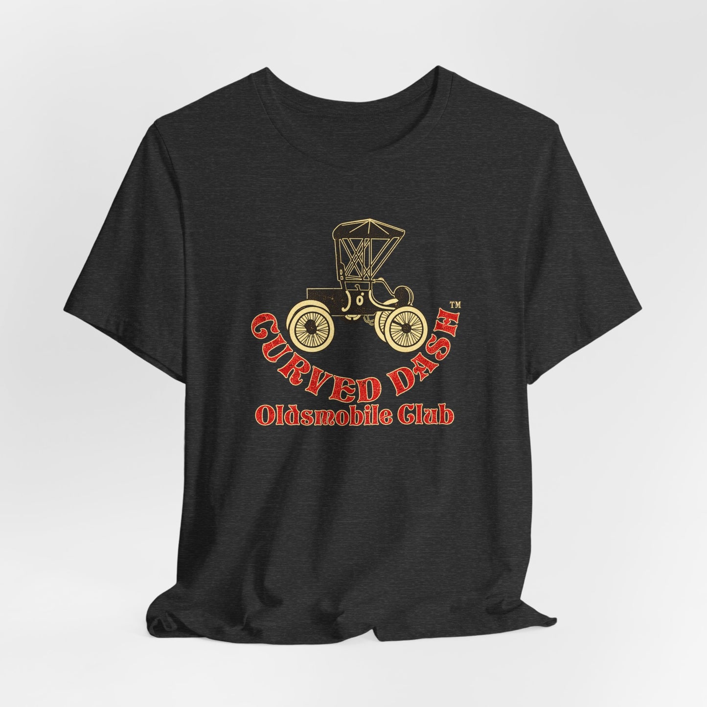 Curved Dash Oldsmobile Club T‑Shirt — Unisex Soft Short Sleeve Tee