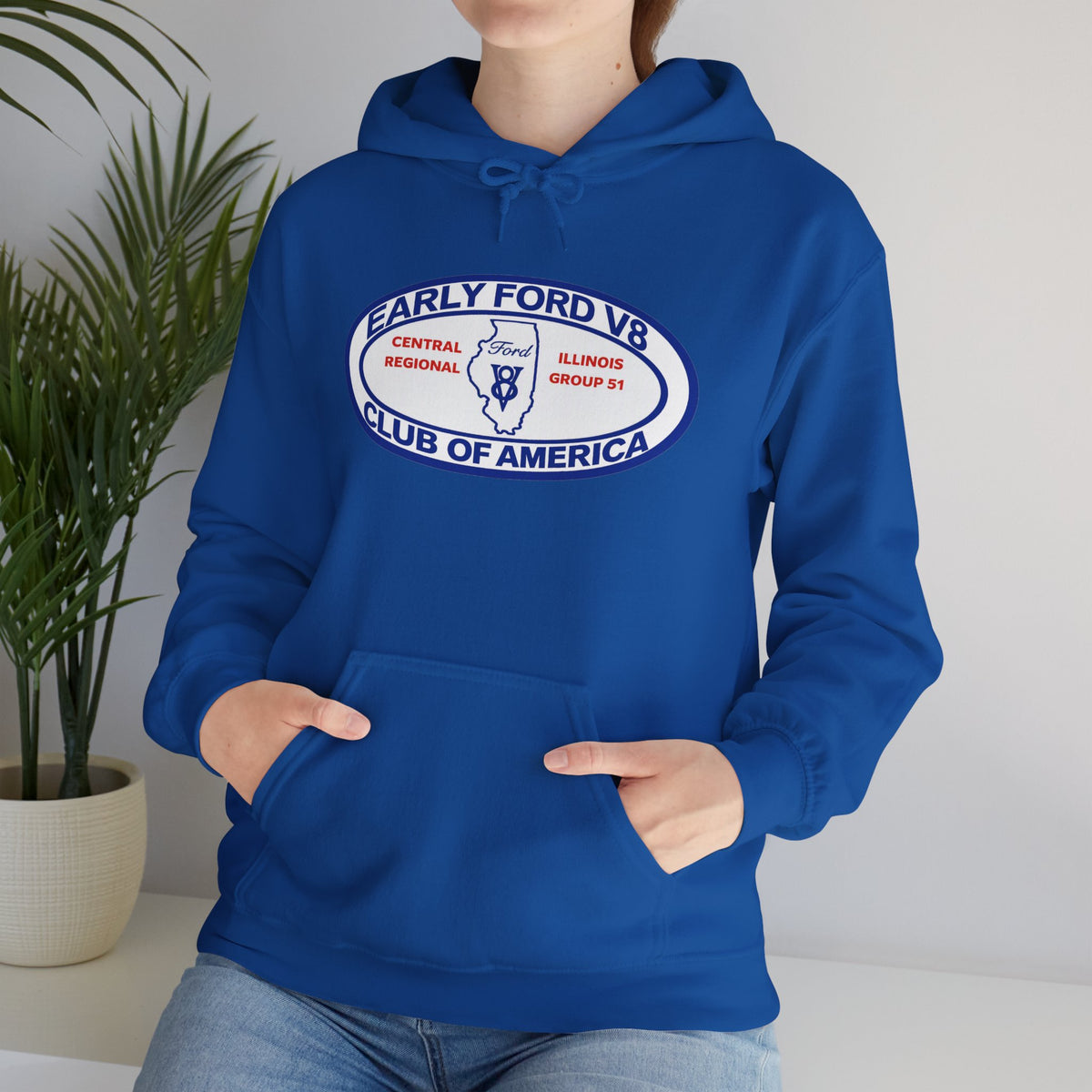 Central Illinois Early Ford V8 Hoodie