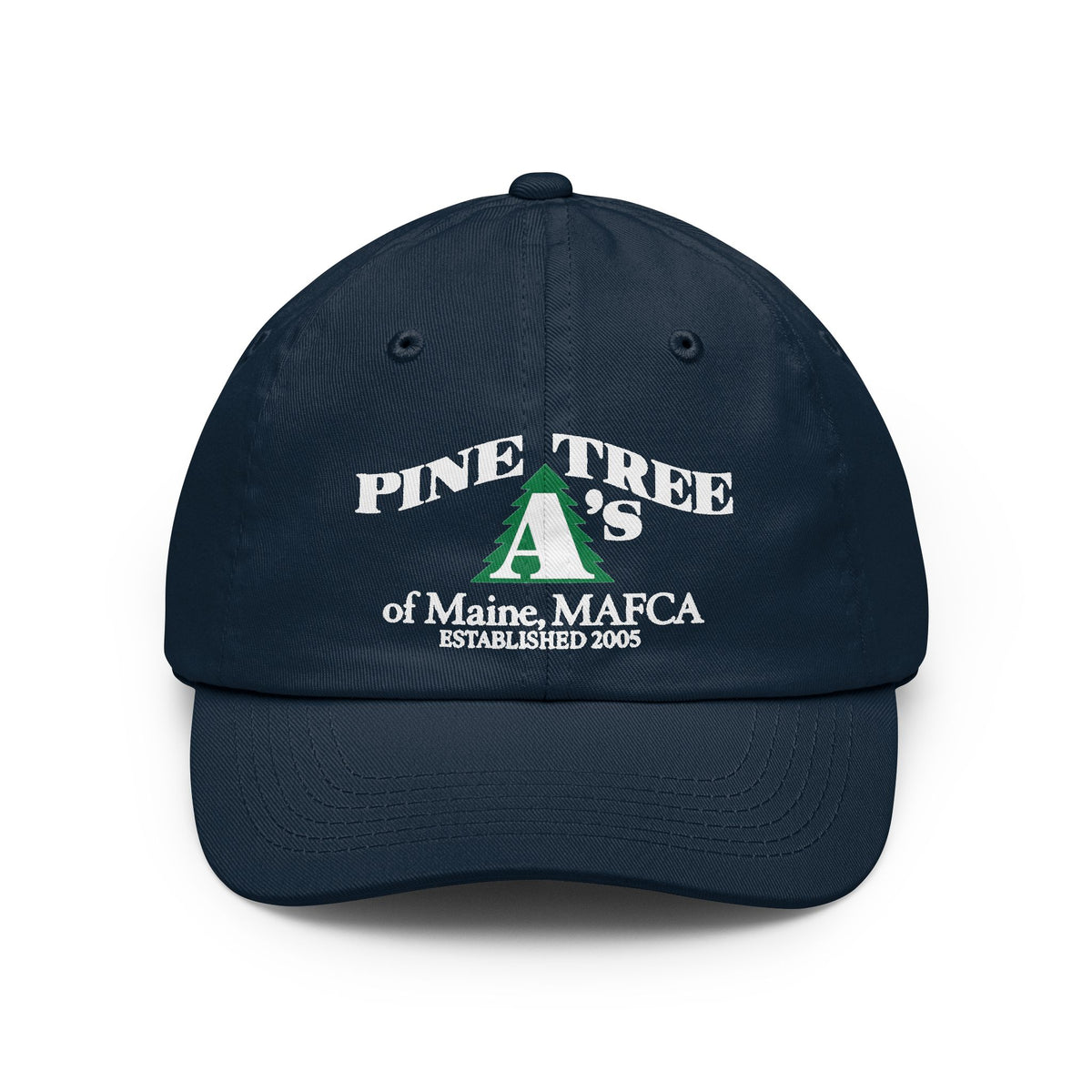 Pine Tree A's of Maine, MAFCA Printed Dad Hat – Vintage Baseball Cap