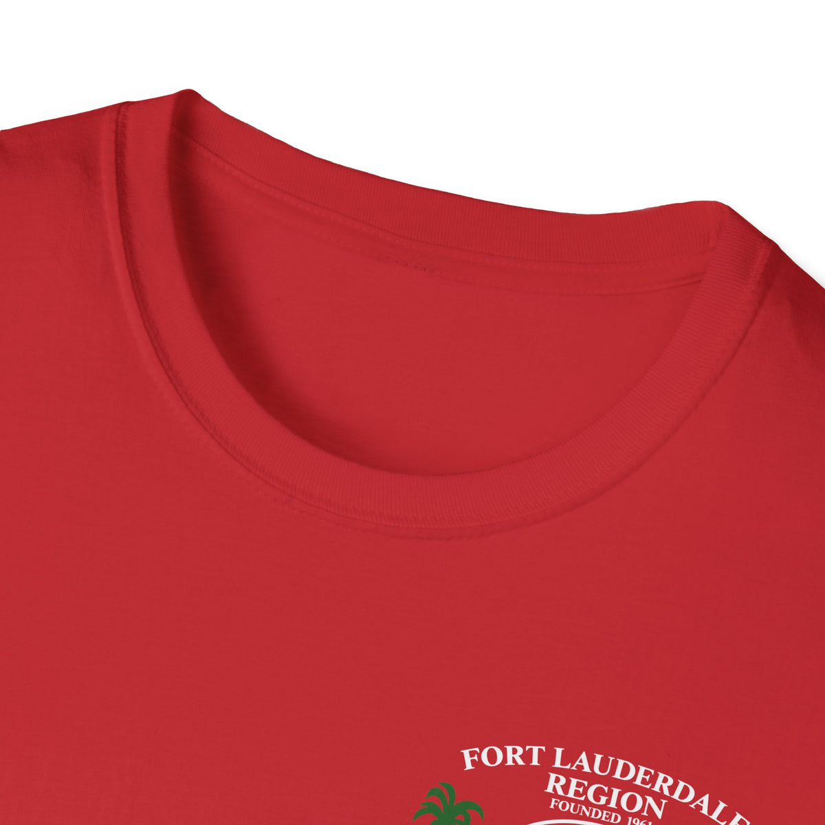 Fort Lauderdale Region AACA T-Shirt - Unisex Softstyle T-Shirt Front and Back Logos
