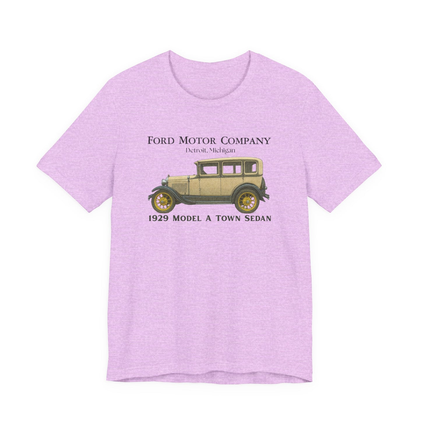 1929 Ford Model A Town Sedan T-Shirt – Classic Car Tee