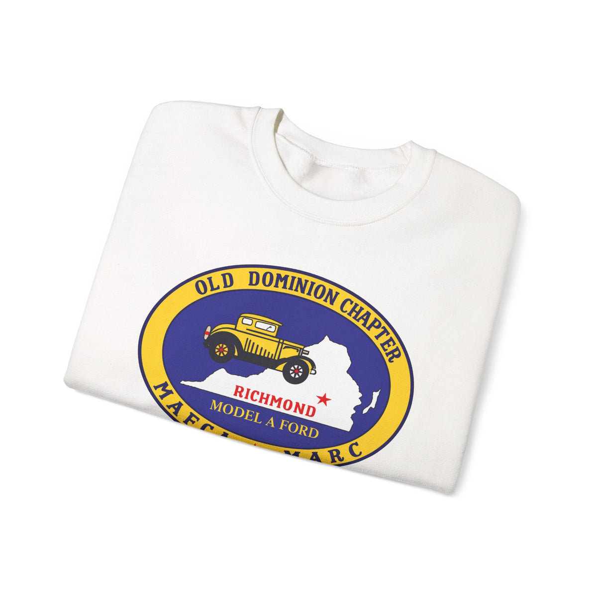 Old Dominion Model A Ford Club Crewneck Sweatshirt – Unisex Heavy Blend™ Crewneck Sweatshirt