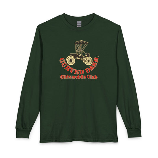 Curved Dash Oldsmobile Club Long Sleeve T-Shirt