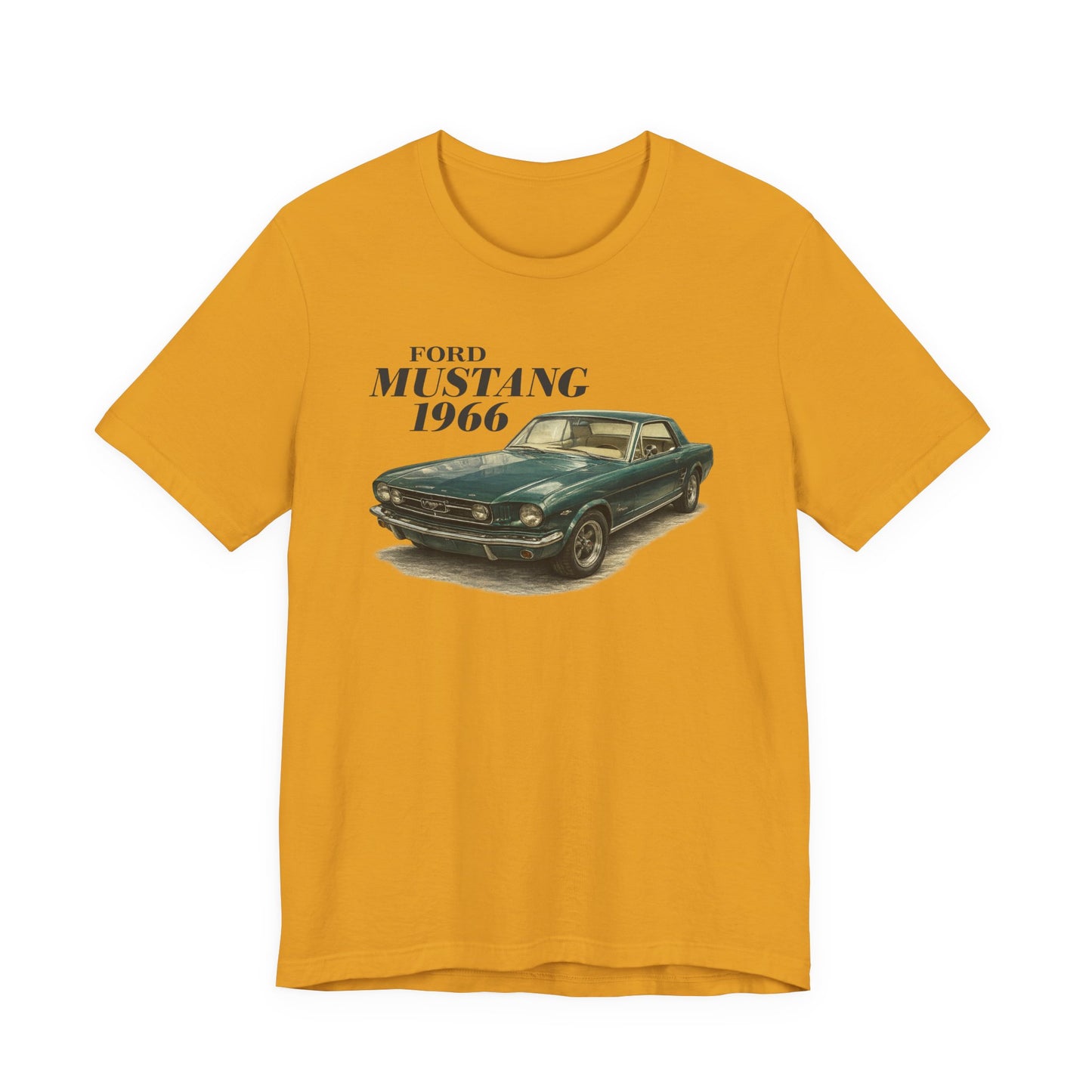 1966 Ford Mustang Tee – Unisex Jersey Short Sleeve Tee (Rick C)