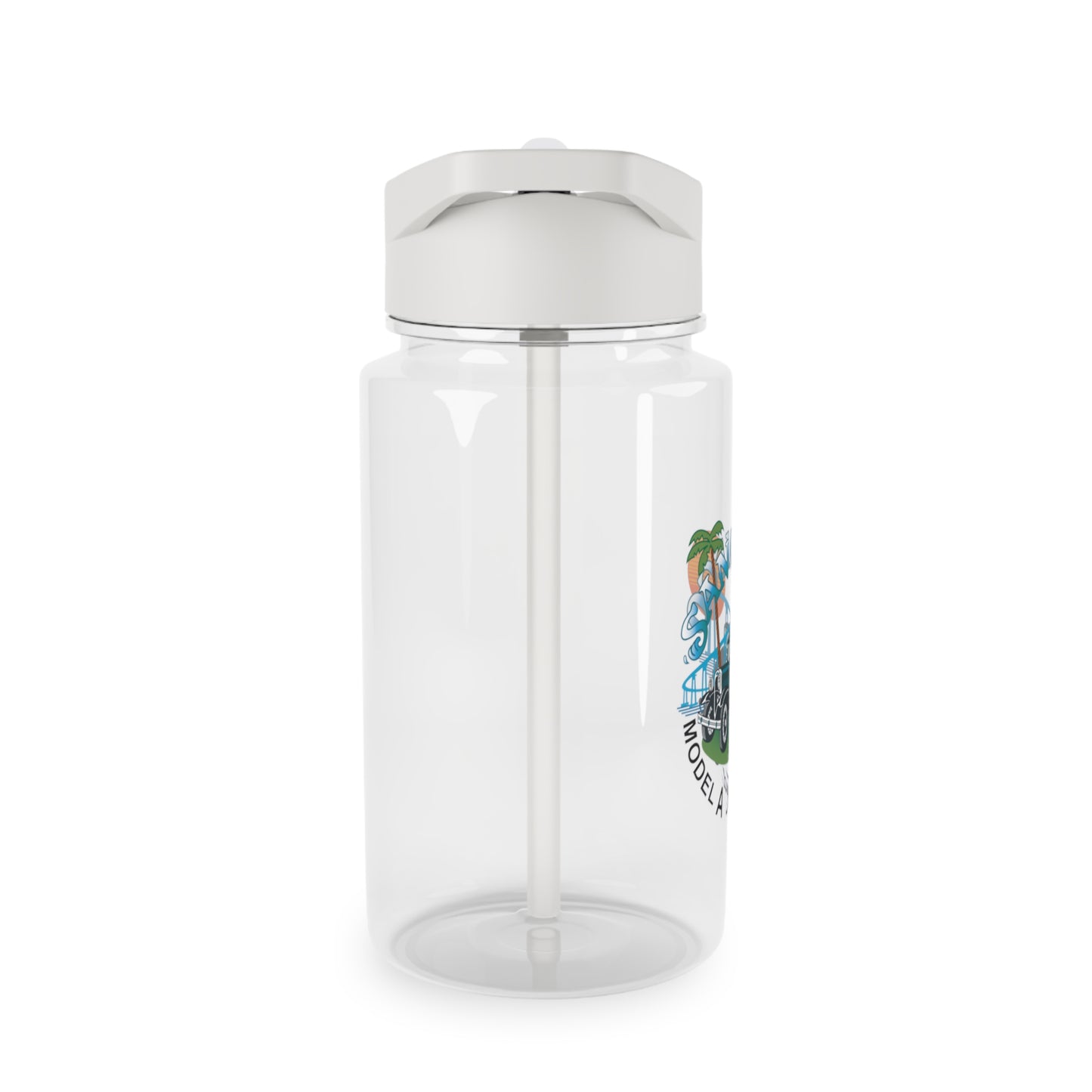 San Diego Model A Ford Club Tritan Water Bottle — San Diego Vintage Car Graphic