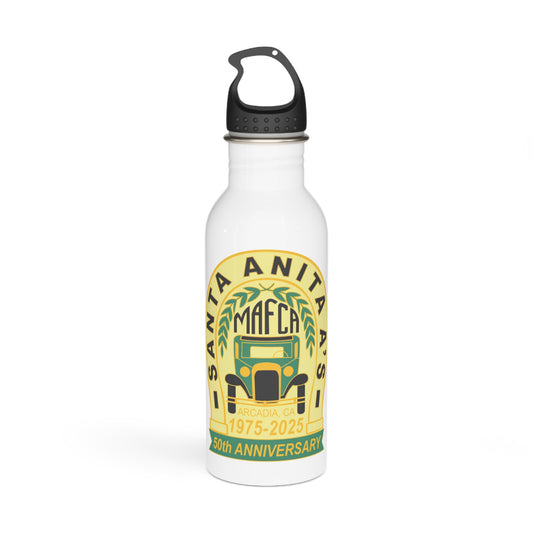 Santa Anita 50th Anniversary Classic Car Logo (1975–2025) - Water Bottle