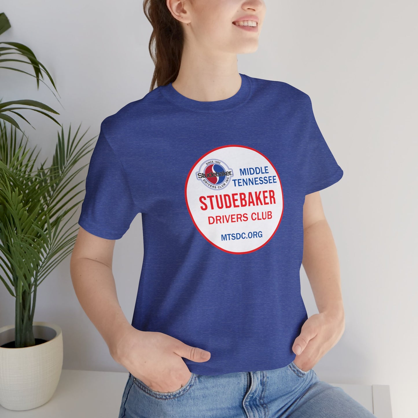 Middle Tennessee Studebaker Drivers Club Chapter Soft Tee — Unisex Jersey Short Sleeve Tee