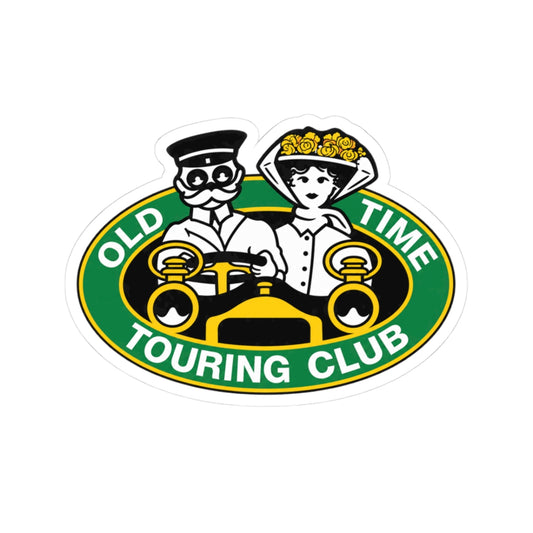 Old Time Touring Club Sticker — Great for Windshields!