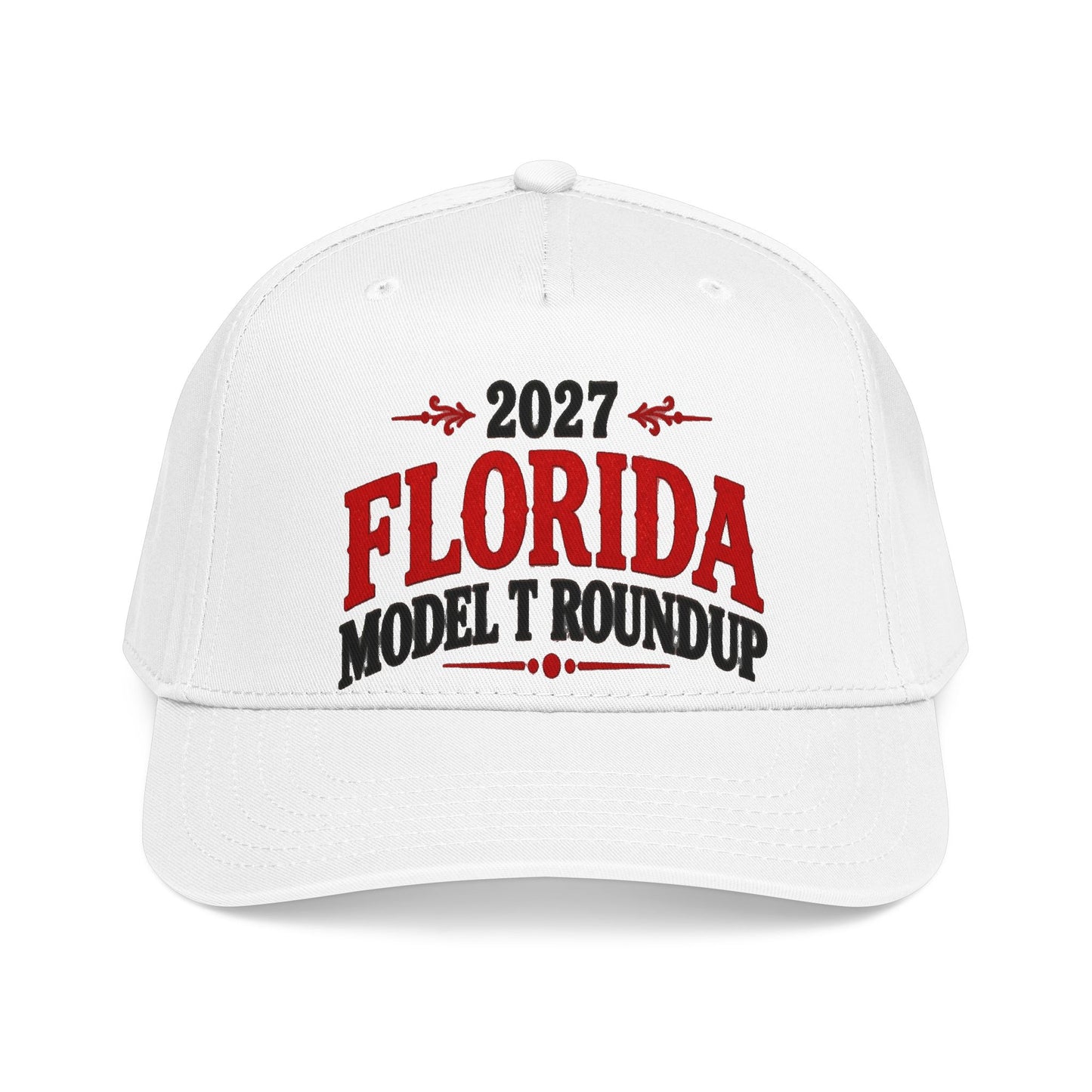 Florida Model T Roundup 2027 Printed Baseball Cap
