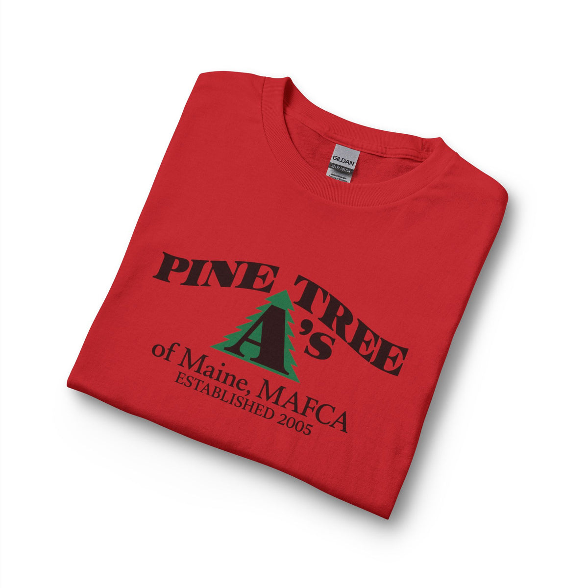 Pine Tree A's of Maine, MAFCA - Unisex Long Sleeve T-Shirt