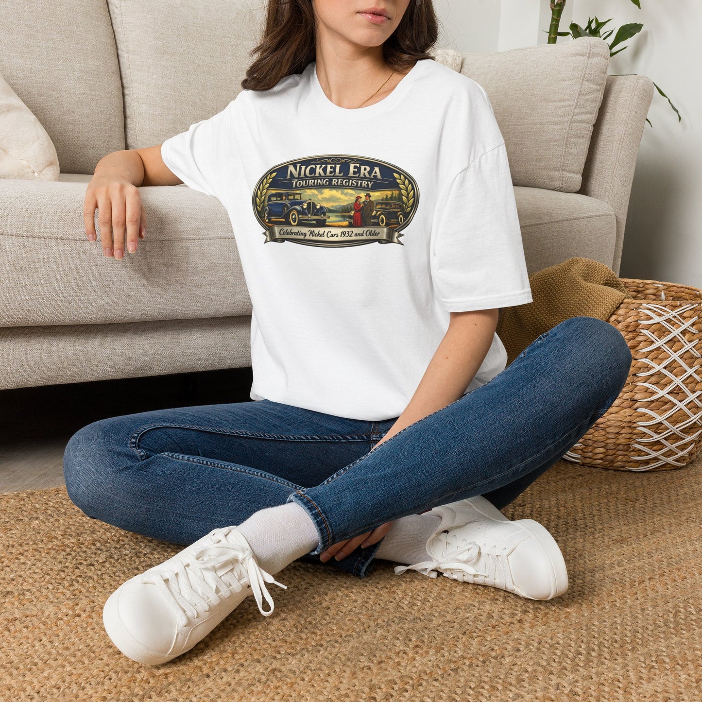 Nickel Era Touring Registry Tee — Celebrating Model Cars 1932 and Older