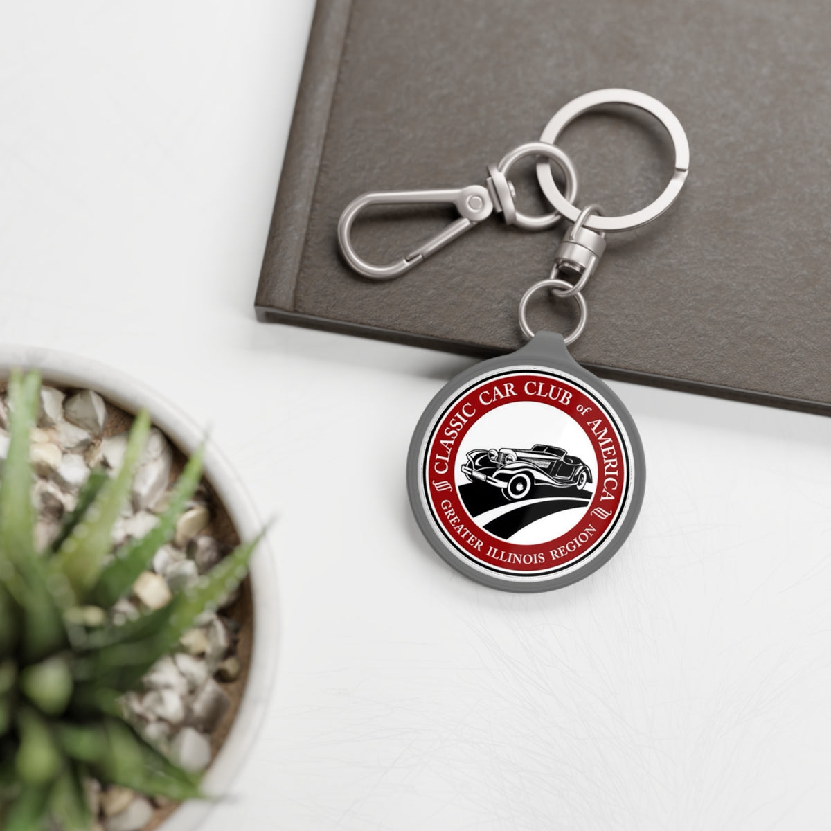Classic Car Club of America Greater Illinois Region Keyring Tag