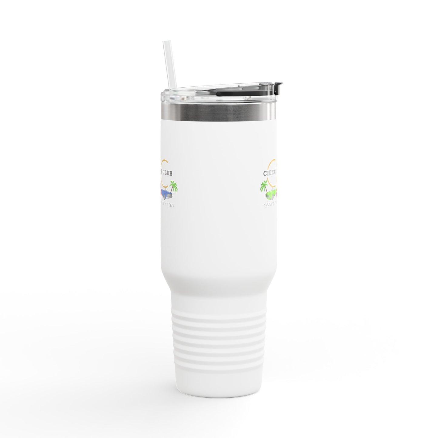 Chicora Car Club AACA Insulated Travel Mug, 40oz - Perfect for Car Enthusiasts, Customizable Drinkware for Home, Office, Road Trips, or Tailgating