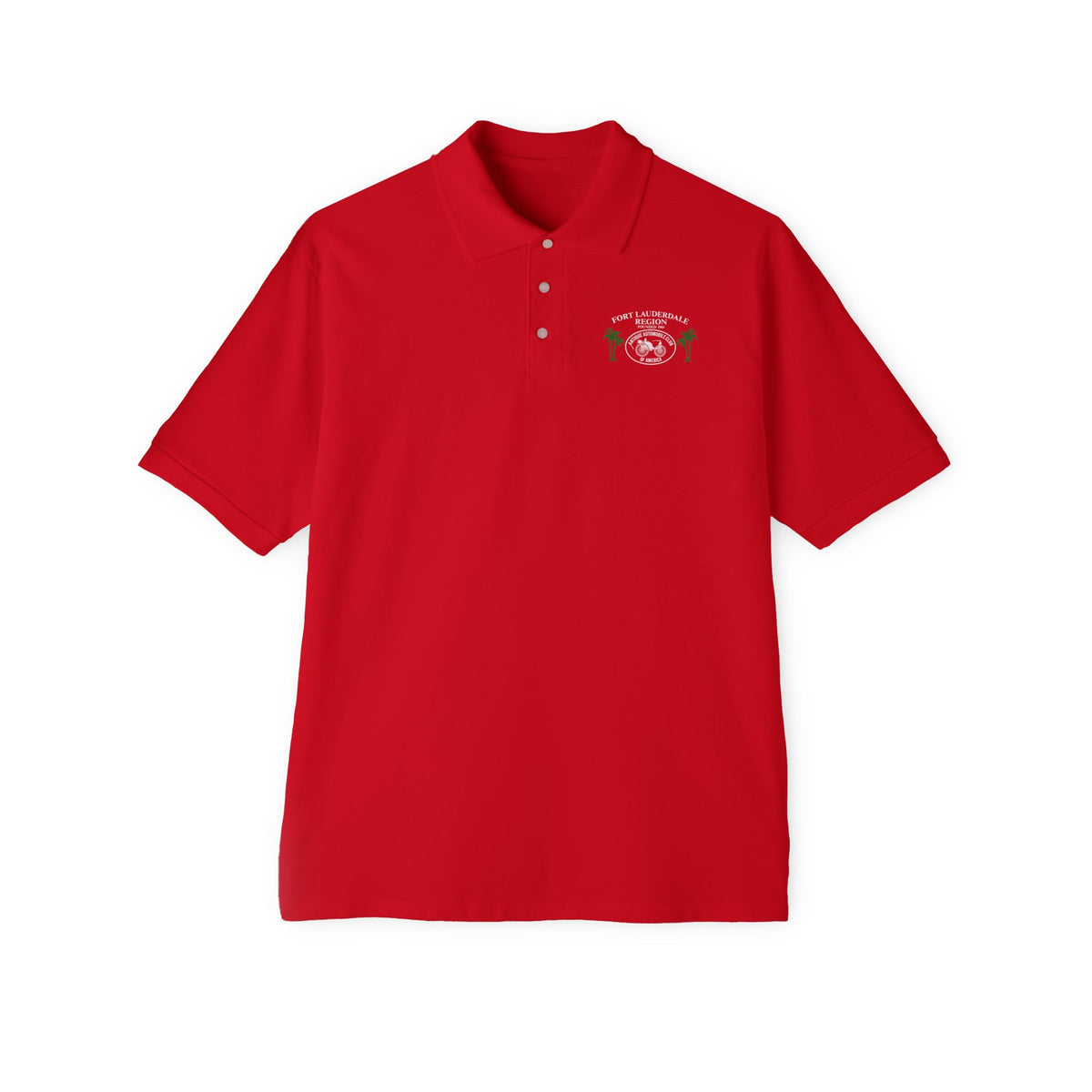 Fort Lauderdale Region AACA Men's Cotton Polo Shirt