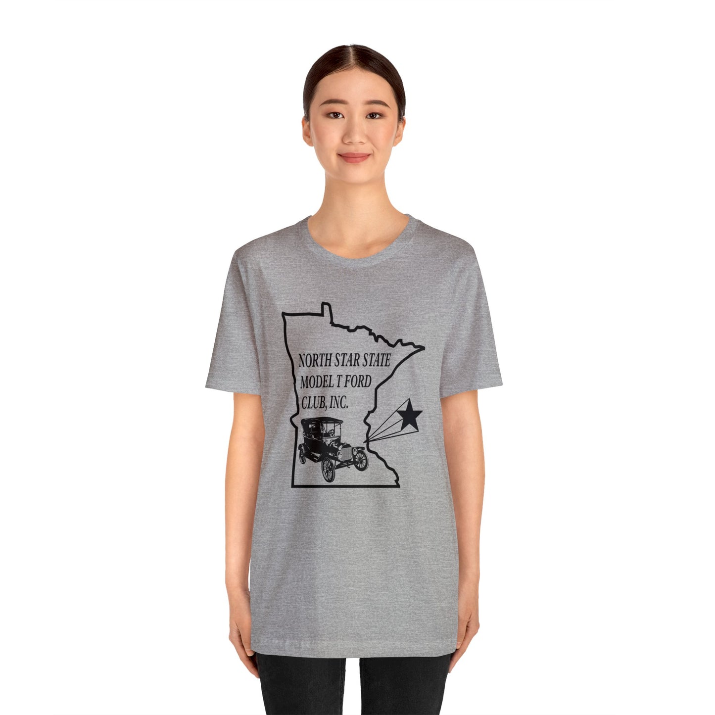 North Star State Model T Ford Club, Inc. Unisex Jersey Short Sleeve Tee