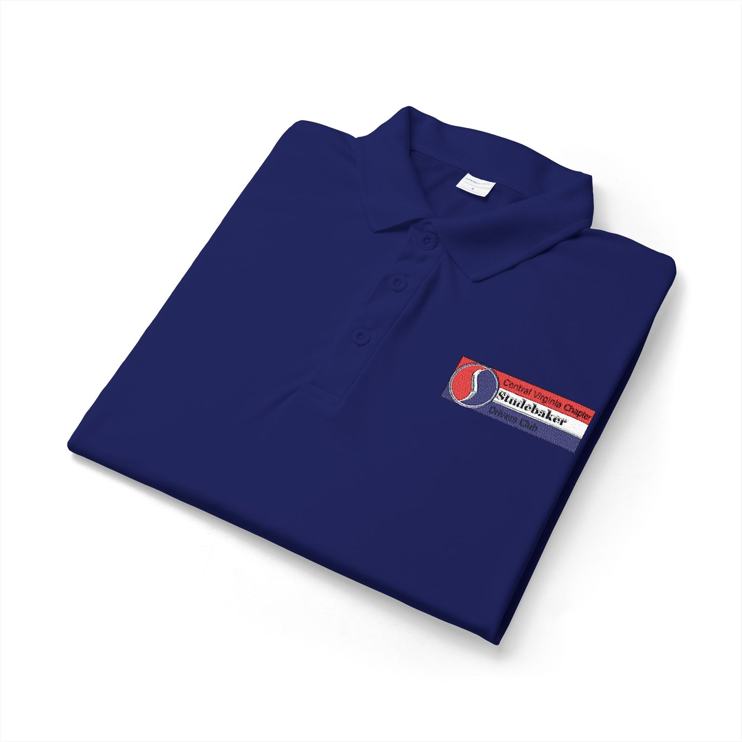 Central Virginia Chapter Studebaker Drivers Club Embroidered Men's Polo