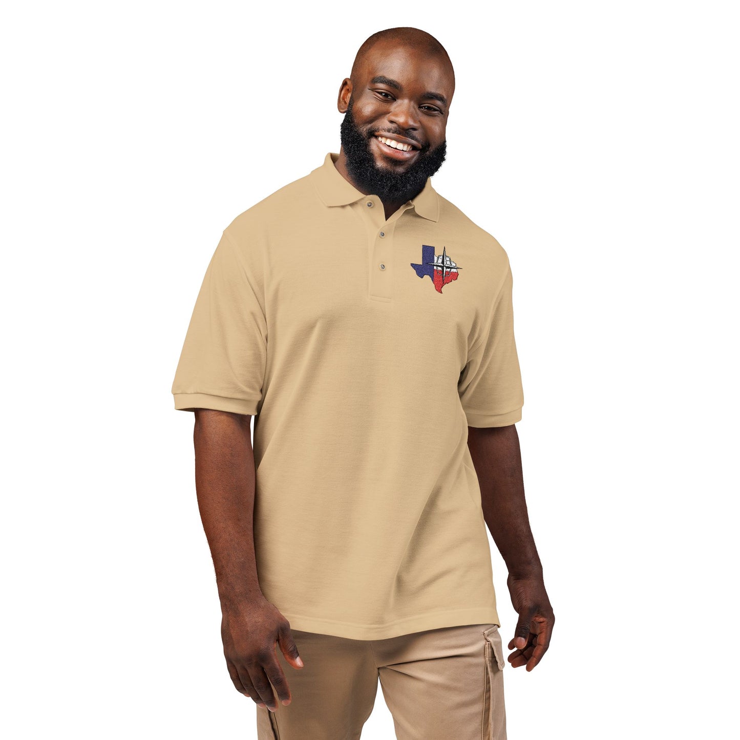 Lincoln & Continental Owners Club - Texas Gulf Coast Region Embroidered Polo