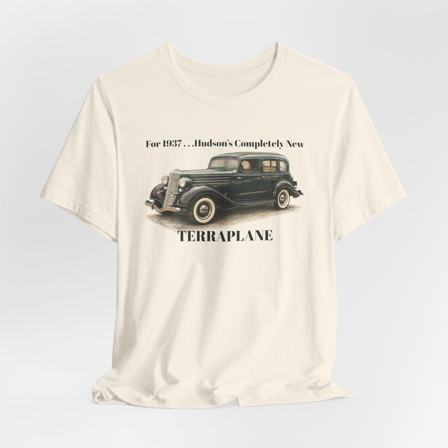 1937 Hudson Terraplane Classic Auto T‑Shirt - Unisex Jersey Short Sleeve Tee